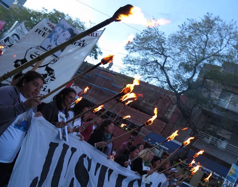 Marcha De Antorchas Por Justicia Para Los Pibes Asesinados En La