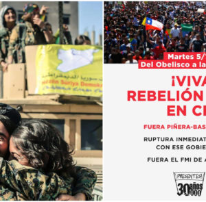 Movilización por la resistencia en Rojava y la lucha popular en Chile