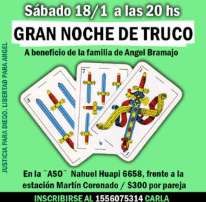 Torneo de Truco por Justicia y Libertad