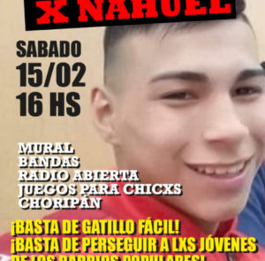 ¡Justicia para Nahuel Acosta!