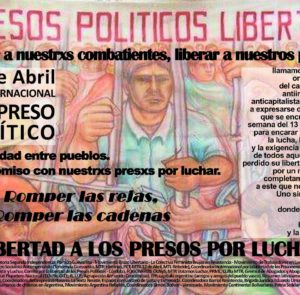 17 de abril: Día internacional del prisionero político.