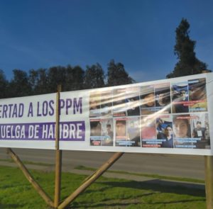 122 días en huelga de hambre, 9 jornadas en huelga seca, represión y traslados