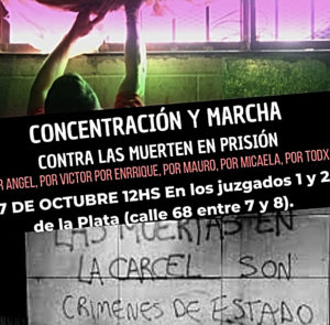 Concentración contra las cárceles de mala muerte