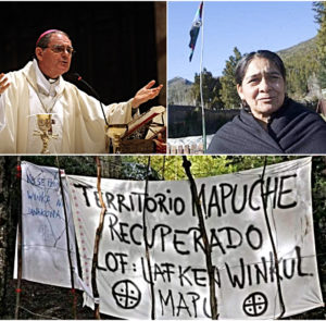 “La artera y racista causa iniciada por el obispado de San Isidro, muy cercano al papa Francisco, contra la Comunidad Winkul de Mascardi”.