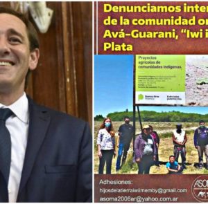 La municipalidad quita tierras a comunidad Ava Guaraní para dárselas al Club Gimnasia y Esgrima