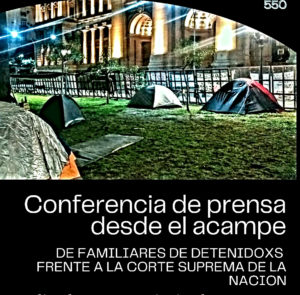 23-2/11hs: Conferencia de prensa de los familiares de lxs privados de libertad en Tribunales