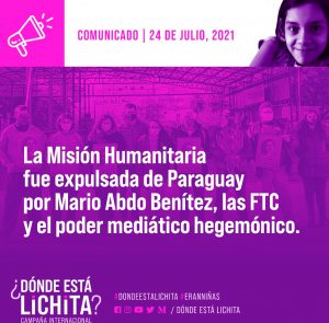 La Misión Humanitaria fue expulsada de Paraguay por Mario Abdo Benítez, las FTC y el poder mediático hegemónico