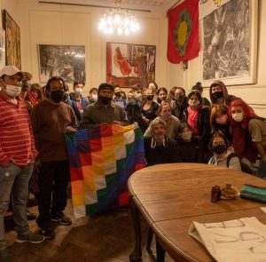 Wichís con otras comunidades y estudiantes del colegio Pueyrredón