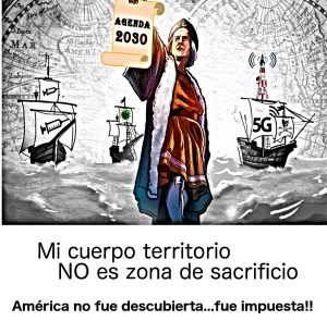 Mi cuerpo- territorio no es zona de sacrificio! 529 años de resistencia!