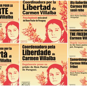 ¡Grito de Libertad a Carmen Villalba en todas las lenguas!