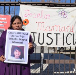 Caso Joselin Mamani: la fiscalía lenta para investigar, rápida para violentar