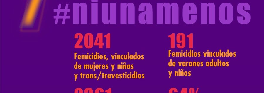A 7 años de “NiUnaMenos”: 2041 femicidios, vinculados de mujeres y niñas y trans/travesticidios