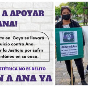 Corrientes: ¡Liberen a Ana ya!