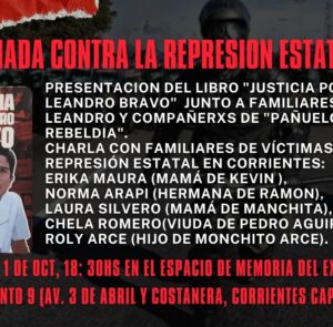 Corrientes: en el ex Regimiento de Infantería 9 presentarán un libro que denuncia la represión estatal