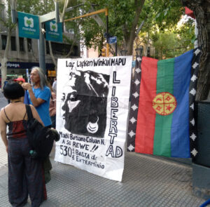 Mendoza (Kuyun Mapu) en apoyo a la Lof Lafken Winkul Mapu