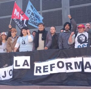 Jujuy-No a la reforma constitucional de Morales