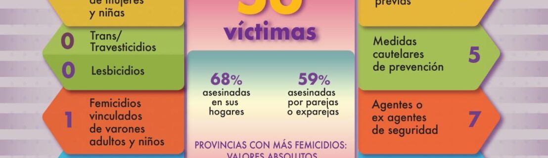 EN ARGENTINA EN 2 MESES 56 VÍCTIMAS VIOLENCIA DE GÉNERO. EN FEBRERO UN FEMICIDIO CADA 24 HS