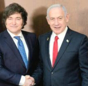 BASTA DE HAMBRUNA Y MASACRE EN GAZA: MILEI APOYA AL GENOCIDA NETANYAHU