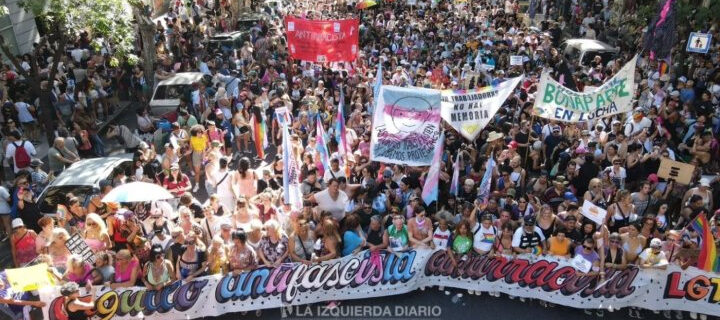 CONTRA LOS TRAVESTICIDIOS Y LA POLÍTICA DE AJUSTE: CON ORGULLO, EN LAS CALLES Y EN LUCHA
