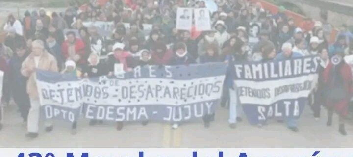 MARCHA CONTRA LOS APAGONES DEL TERROR DE AYER Y HOY