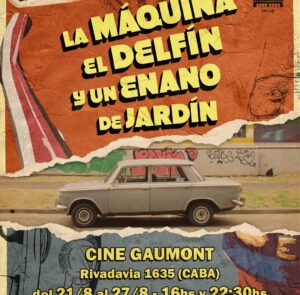 LA MÁQUINA, EL DELFÍN Y UN ENANO DE JARDÍN
