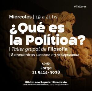 ¿Qué es la política?