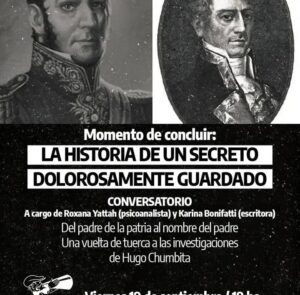 DEL PADRE DE LA PATRIA AL NOMBRE DEL PADRE-VIERNES 19 DE SETIEMBRE, 19 HORAS/LA GALPONA- VILLA MARTELLI