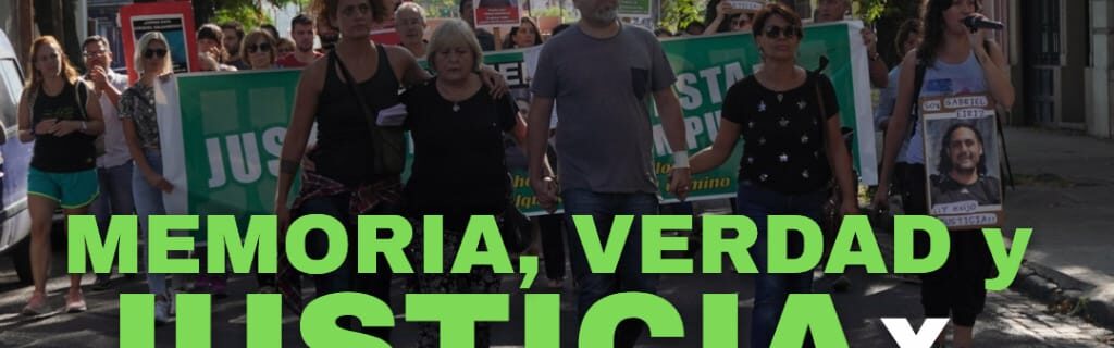 JUSTICIA POR GABRIEL EIRIZ: SÁBADO 11/10 • 15H • FISCALÍA DE PILAR (TUCUMÁN 501)