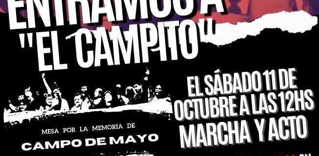 MARCHAREMOS A “EL CAMPITO»