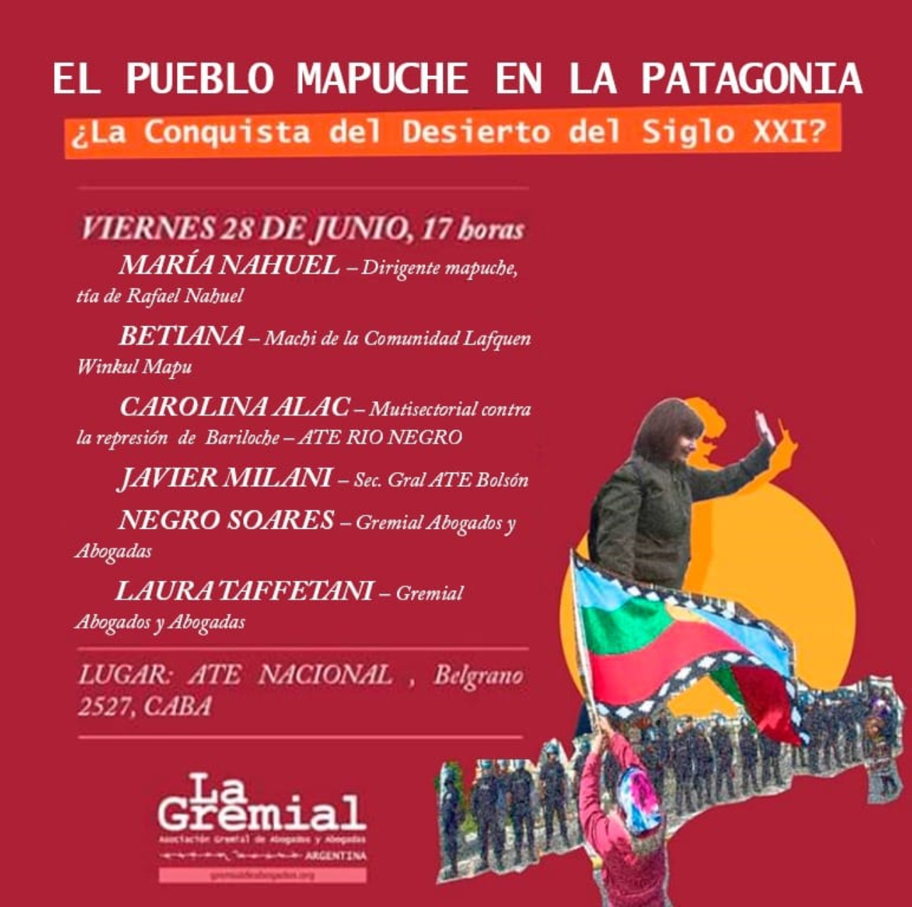 Luchas en Bariloche y la Comarca Andina