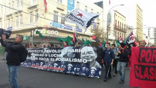 18 detenidos tras la represión en Valparaíso