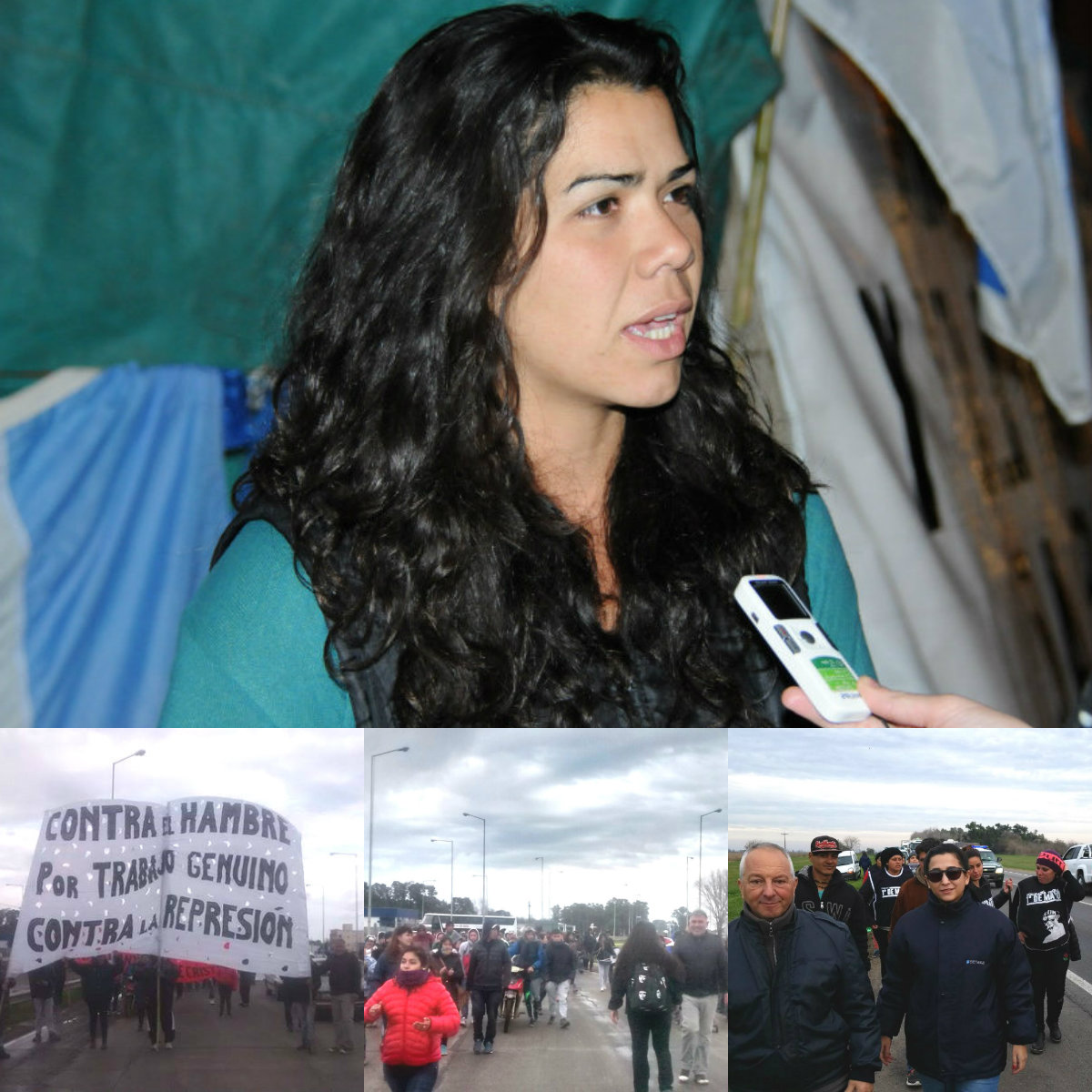 Marcha desde Azul a La Plata para decir basta al despojo y la represión