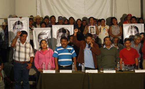 Por la aparición con vida de los estudiantes de Atyozinapa