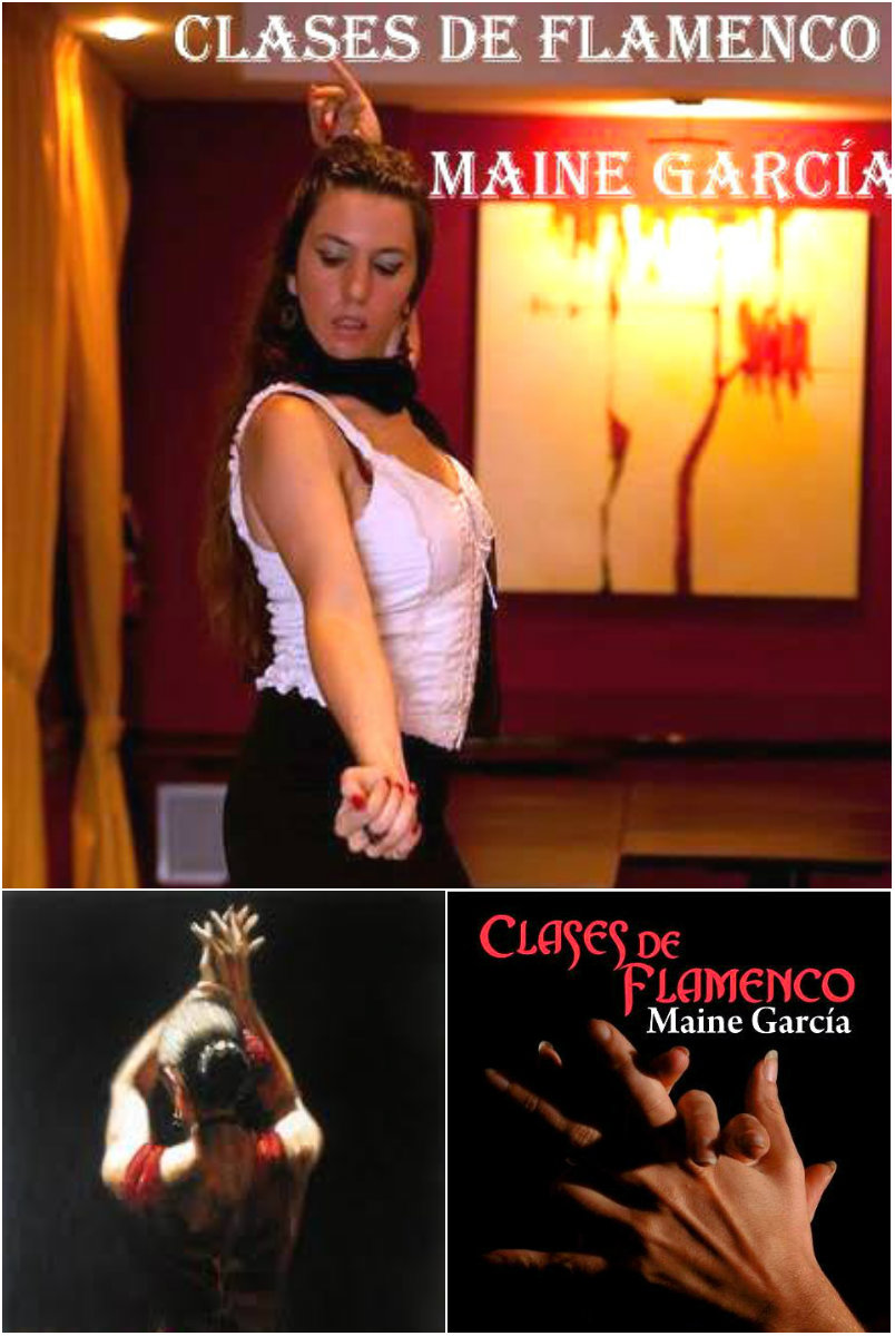 Clases de flamenco  con Maine García