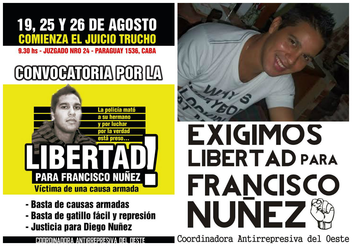 Libertad para Francisco Núñez