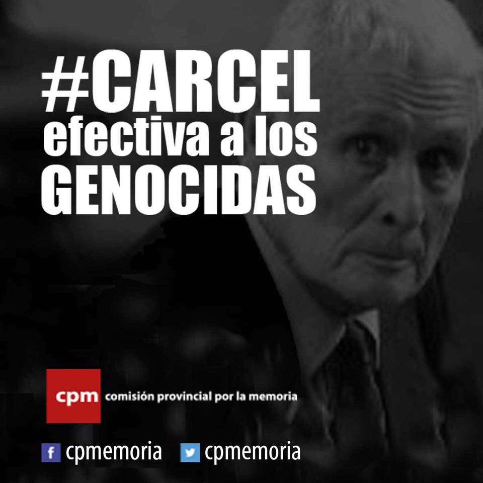 La CPM rechaza la decisión del TOF 1 de La Plata que concedió la prisión domiciliaria a Miguel Etchecolatz