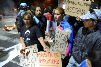 La Metropolitana baleó a un pibe en La Boca: Vecinos marcharon por Justicia