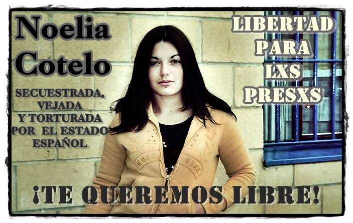 Concentración en solidaridad con Noelia Cotelo  Riveiro