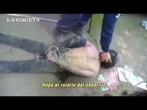 Alevosa tortura a un detenido esposado en Tucumán